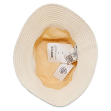 Load image into Gallery viewer, HERMES Jean Sunshine Bucket Hat Size 57 Ecru Cotton100%
