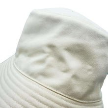 Load image into Gallery viewer, HERMES Jean Sunshine Bucket Hat Size 57 Ecru Cotton100%
