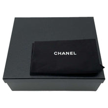 Load image into Gallery viewer, CHANEL PearlChain Sandals Black G36005 Leather Size XS
