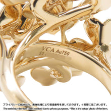 将图像加载到图库查看器中，Van Cleef &amp; Arpels Frivole Ring 8 Flower Size 52/#12 VCARB67700 18K Yellow Gold
