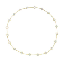 将图像加载到图库查看器中，Van Cleef &amp; Arpels Vintage Alhambra long necklace 20 motifs VCARA42100 18K Yellow Gold
