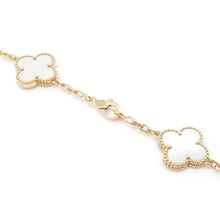 将图像加载到图库查看器中，Van Cleef &amp; Arpels Vintage Alhambra long necklace 20 motifs VCARA42100 18K Yellow Gold
