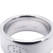 将图像加载到图库查看器中，HERMES Evelyne Ring Size 50/#10 Sv925
