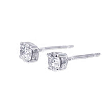 Load image into Gallery viewer, GRAFF Round Diamond Stud Earrings 18K White Gold
