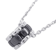 Load image into Gallery viewer, CHANEL Ultra Necklace Black J3171 K18WG Ceramic
