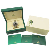 Load image into Gallery viewer, ROLEX GMT MasterII W40mm Stainless Steel Black Dial 126710BLRO
