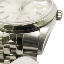 将图像加载到图库查看器中，ROLEX Datejust W36mm Stainless Steel Silver Dial 16200
