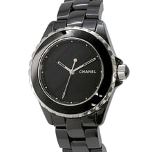 将图像加载到图库查看器中，CHANEL J12 Untitled Limited to 1200 pieces worldwide W38mm Ceramic Black Dial H5581
