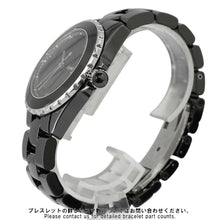 将图像加载到图库查看器中，CHANEL J12 Untitled Limited to 1200 pieces worldwide W38mm Ceramic Black Dial H5581
