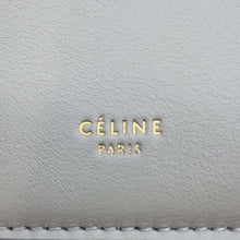 Load image into Gallery viewer, CELINE Clasp Mini Shoulder Bag Gray 181053 Leather
