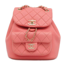 Load image into Gallery viewer, CHANEL Matelasse ChainBackpack Pink AS2908 Leather
