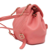 Load image into Gallery viewer, CHANEL Matelasse ChainBackpack Pink AS2908 Leather
