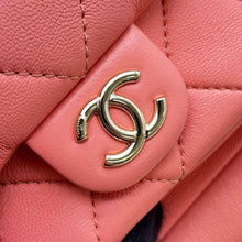 Load image into Gallery viewer, CHANEL Matelasse ChainBackpack Pink AS2908 Leather
