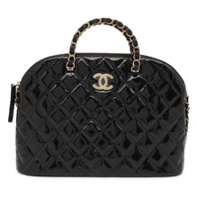 Load image into Gallery viewer, CHANEL 2wayChainHandbag BlackAS3969 Patent Leather
