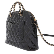 Load image into Gallery viewer, CHANEL 2wayChainHandbag Black AS3969 Patent Leather
