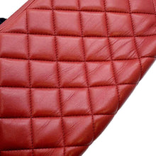 Load image into Gallery viewer, CHANEL Matelasse 2wayBowling Bag Red Lambskin
