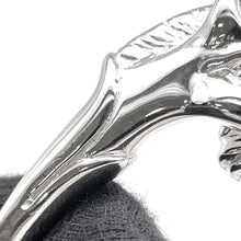 Load image into Gallery viewer, HERMES Cheval Horse Bangle Silver Metal
