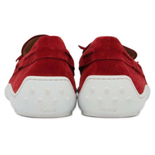 Load image into Gallery viewer, TOD’S Driving shoes Red suede Size 11
