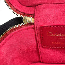 Load image into Gallery viewer, Dior Cannage Vanity Shoulder Bag Red S0935ONMJ Leather Size micro
