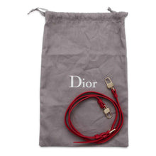 Load image into Gallery viewer, Dior Cannage Vanity Shoulder Bag Red S0935ONMJ Leather Size micro
