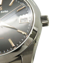 将图像加载到图库查看器中，SEIKO Heritage collection W41mm Stainless Steel Black Dial SBGA401
