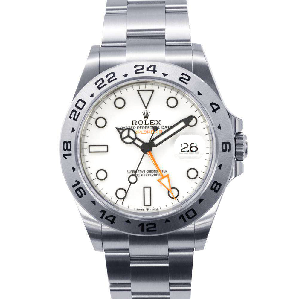 ROLEX Explorer II W42mm Stainless Steel White Dial 226570