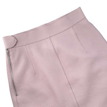 将图像加载到图库查看器中，HERMES Skirt Size 36 Pink Deer Leather100%
