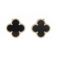 将图像加载到图库查看器中，Van Cleef &amp; Arpels Vintage Alhambra Earring VCARA44200 18K Yellow Gold
