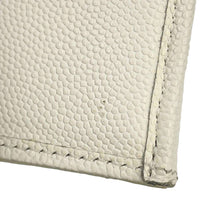 将图像加载到图库查看器中，CHANEL Matelasse Tri-Fold Wallet White AP0230 Caviar Leather
