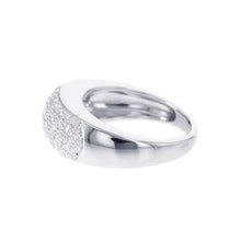 将图像加载到图库查看器中，Van Cleef &amp; Arpels Evolution Pave Diamond Ring Size Approximately No. 16 18K White Gold
