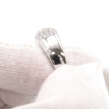 将图像加载到图库查看器中，Van Cleef &amp; Arpels Evolution Pave Diamond Ring Size Approximately No. 16 18K White Gold
