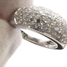 Load image into Gallery viewer, Van Cleef &amp; Arpels Evolution Pave Diamond Ring Size Approximately No. 16 18K White Gold
