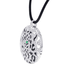 将图像加载到图库查看器中，CARTIER PANTHERE Necklace N3014400 K18WG BlackLacquer
