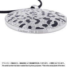 将图像加载到图库查看器中，CARTIER PANTHERE Necklace N3014400 K18WG BlackLacquer
