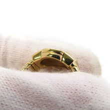 将图像加载到图库查看器中，BVLGARI Tubogas Ring Size #14 18K Yellow Gold
