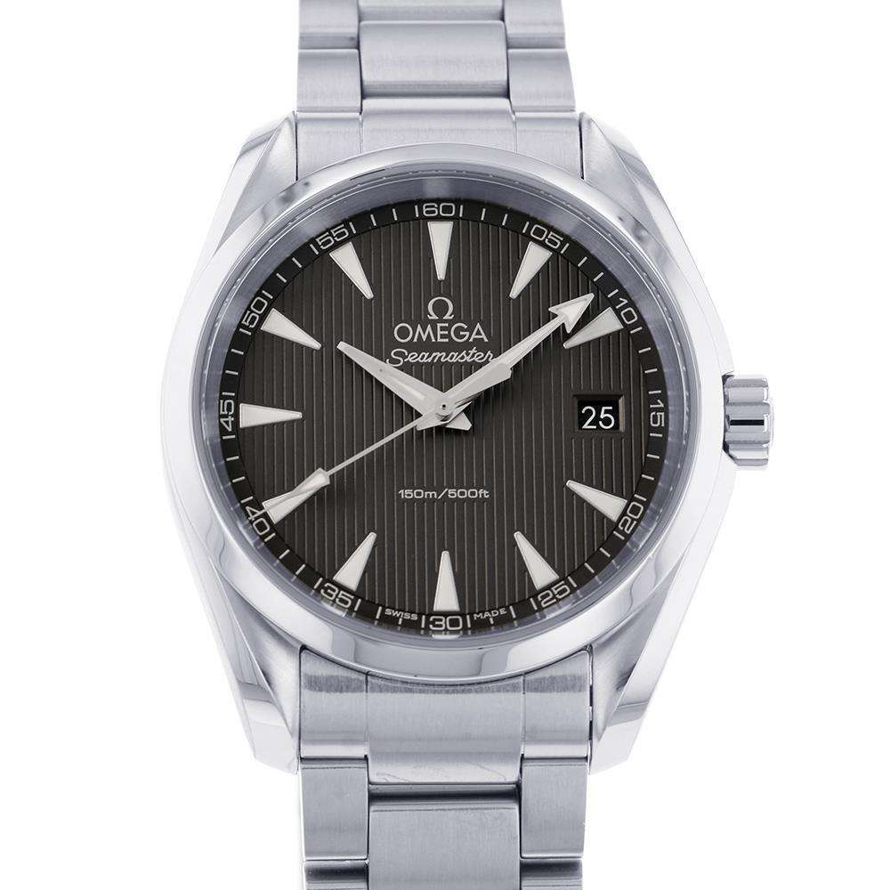 OMEGA Seamaster Aqua Terra W38.5mm Stainless Steel Gray Dial 231.10.39.60.06.001