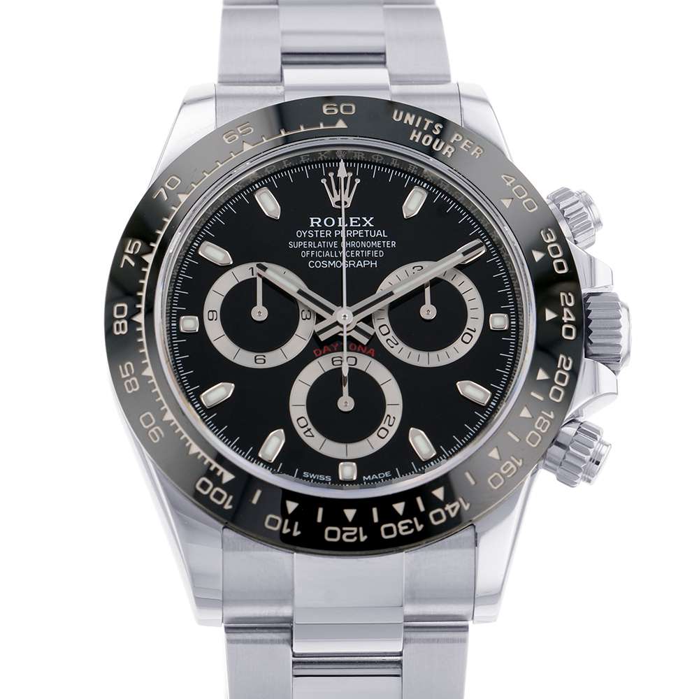 ROLEX Cosmograph Daytona W40mm Stainless Steel Black Dial 116500LN