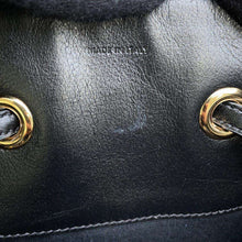 将图像加载到图库查看器中，CELINE CBag Charm SmallBackpack Black 188373 Leather
