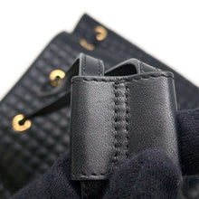 将图像加载到图库查看器中，CELINE CBag Charm SmallBackpack Black 188373 Leather
