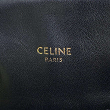 将图像加载到图库查看器中，CELINE CBag Charm SmallBackpack Black 188373 Leather
