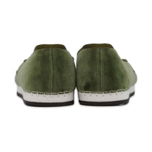 Load image into Gallery viewer, GUCCI Interlocking G slip-ons Green574882 Velour Size #8
