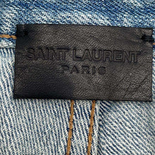 将图像加载到图库查看器中，SAINT LAURENT PARIS Denim pants Size #27 Blue 614443 Cotton100%
