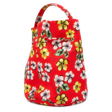 Load image into Gallery viewer, BALENCIAGA Drawstring Wheel Flower Red 656682 Nylon
