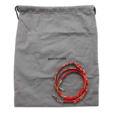 Load image into Gallery viewer, BALENCIAGA Drawstring Wheel Flower Red 656682 Nylon
