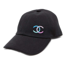 Load image into Gallery viewer, CHANEL CC Logo cap Black / Multi AA9254 Cotton100%
