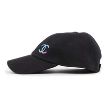 Load image into Gallery viewer, CHANEL CC Logo cap Black / Multi AA9254 Cotton100%
