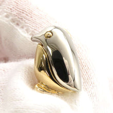 Load image into Gallery viewer, BVLGARI Penguin cufflinks x3 K18YG WG
