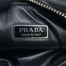 将图像加载到图库查看器中，PRADA Padded Nappa 2WAY Handbag Black 1BA384 Leather
