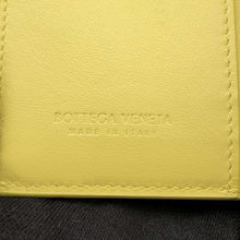 Load image into Gallery viewer, Bottega Veneta Cassette Tri-Fold Zip Wallet sherbet 651372 Calf Leather
