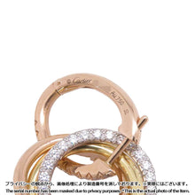 将图像加载到图库查看器中，CARTIER Trinity Earring B8301259 K18YG K18WG K18PG
